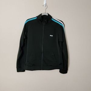 NWOT FILA Black L Full Zip Jacket